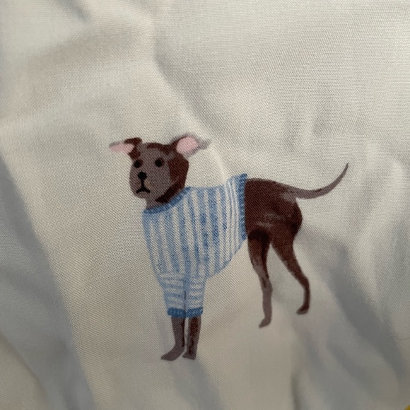 Joules Dog Print Blouse - Picture 3 of 5